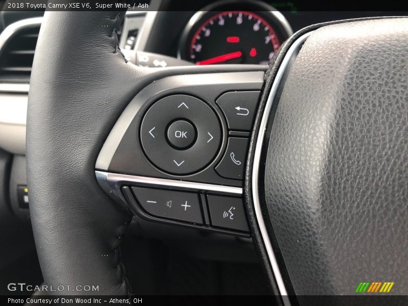 Super White / Ash 2018 Toyota Camry XSE V6
