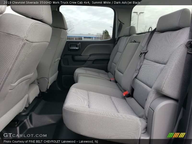 Summit White / Dark Ash/Jet Black 2019 Chevrolet Silverado 3500HD Work Truck Crew Cab 4x4