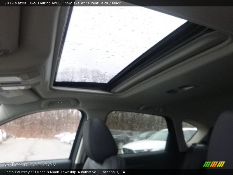 Snowflake White Pearl Mica / Black 2019 Mazda CX-5 Touring AWD