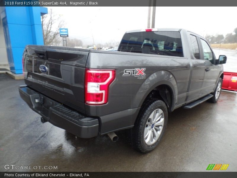Magnetic / Black 2018 Ford F150 STX SuperCab 4x4