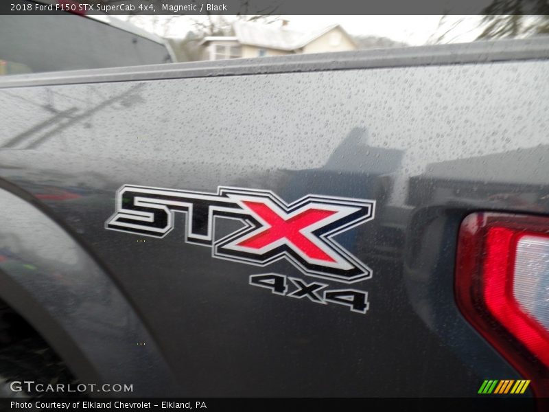 Magnetic / Black 2018 Ford F150 STX SuperCab 4x4