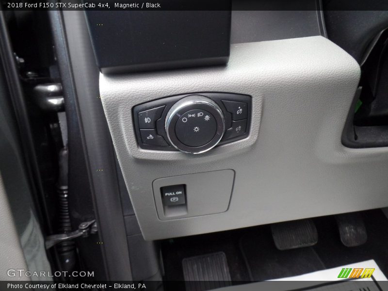 Magnetic / Black 2018 Ford F150 STX SuperCab 4x4