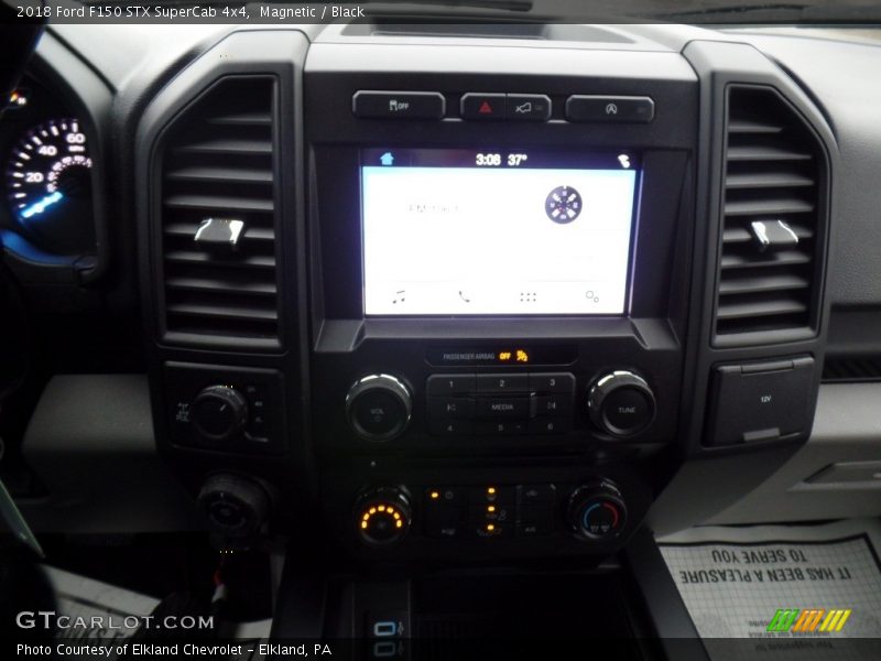 Magnetic / Black 2018 Ford F150 STX SuperCab 4x4