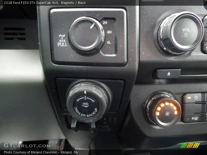 Magnetic / Black 2018 Ford F150 STX SuperCab 4x4