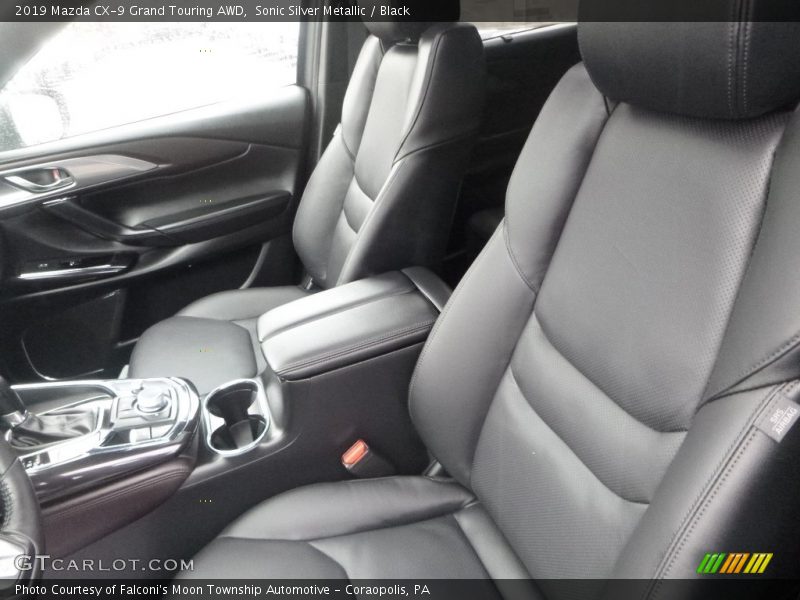 Sonic Silver Metallic / Black 2019 Mazda CX-9 Grand Touring AWD