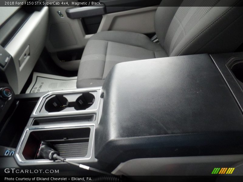 Magnetic / Black 2018 Ford F150 STX SuperCab 4x4