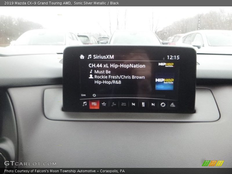 Sonic Silver Metallic / Black 2019 Mazda CX-9 Grand Touring AWD