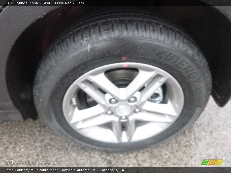 Pulse Red / Black 2019 Hyundai Kona SE AWD