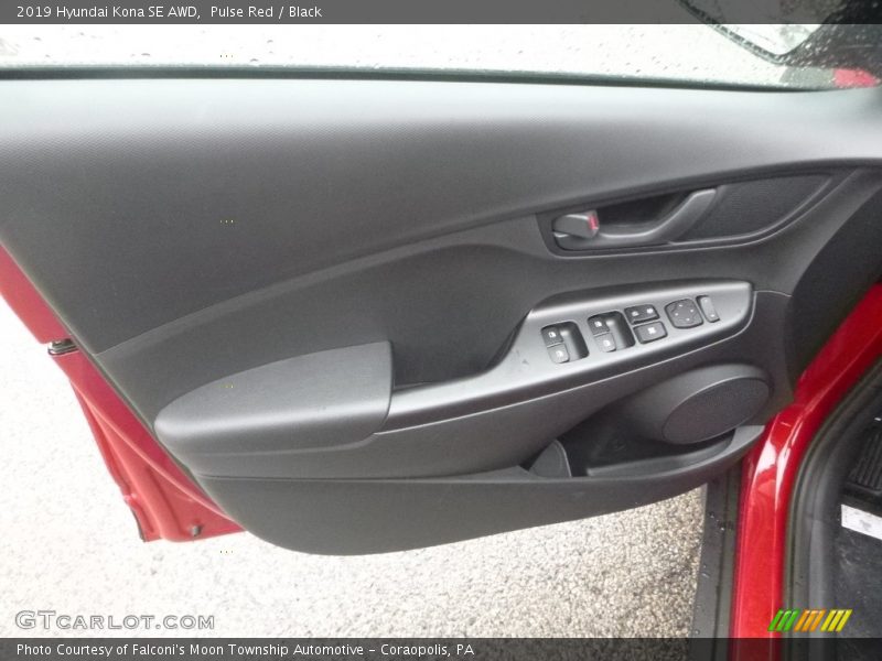 Pulse Red / Black 2019 Hyundai Kona SE AWD