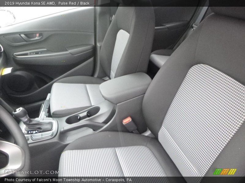 Pulse Red / Black 2019 Hyundai Kona SE AWD