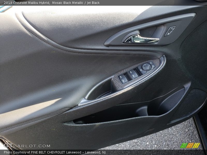 Mosaic Black Metallic / Jet Black 2019 Chevrolet Malibu Hybrid