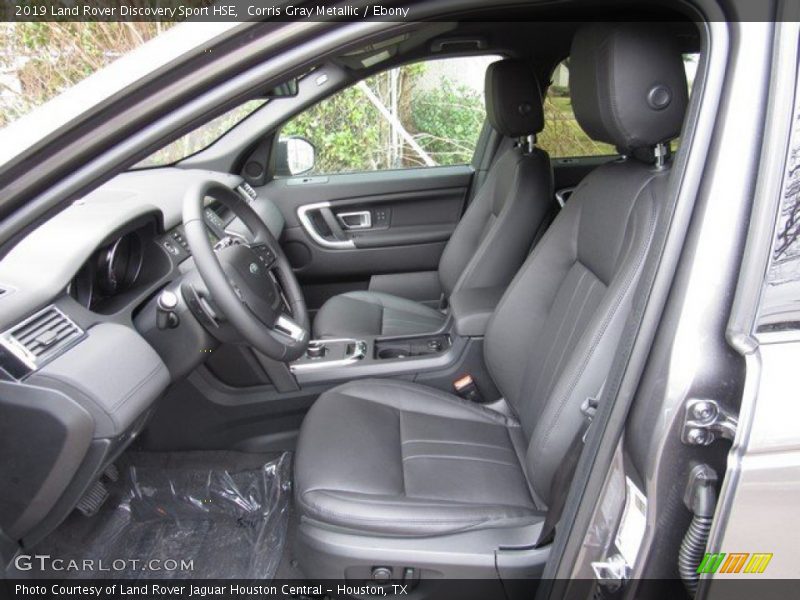 Front Seat of 2019 Discovery Sport HSE