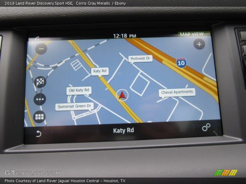 Navigation of 2019 Discovery Sport HSE