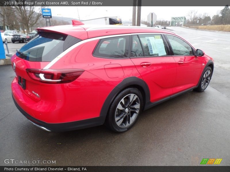 Sport Red / Ebony 2018 Buick Regal TourX Essence AWD