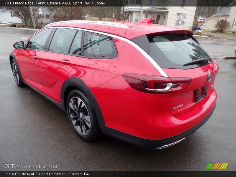 Sport Red / Ebony 2018 Buick Regal TourX Essence AWD