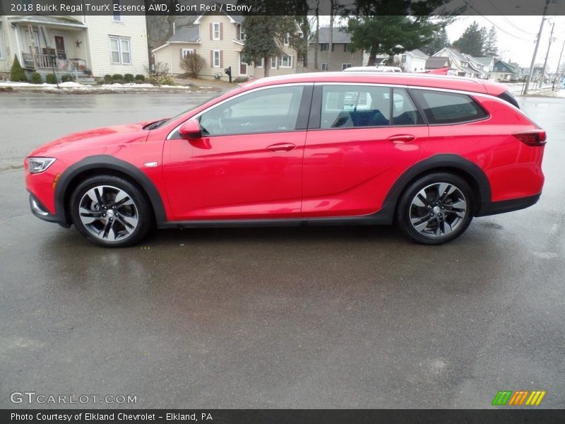 Sport Red / Ebony 2018 Buick Regal TourX Essence AWD