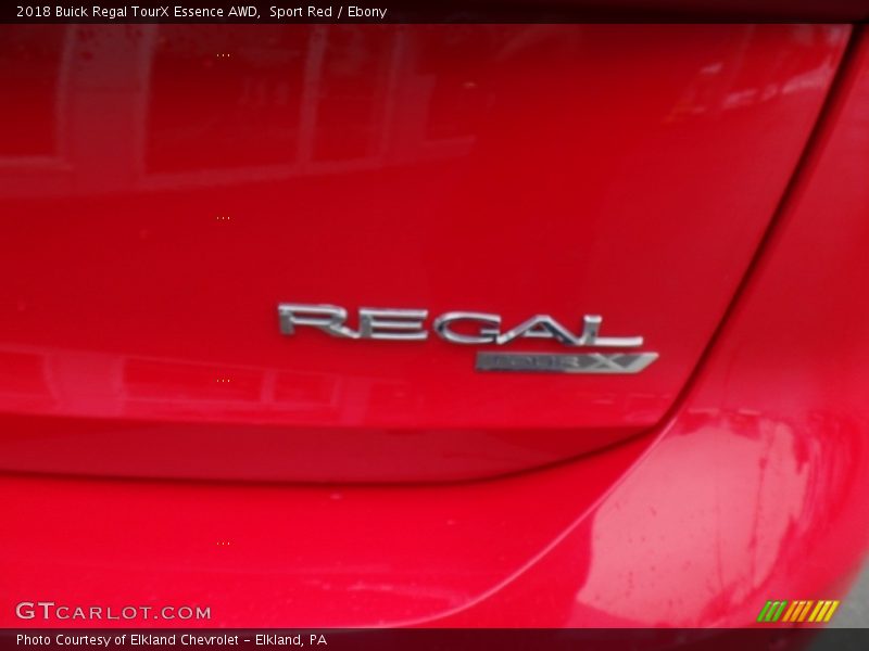 Sport Red / Ebony 2018 Buick Regal TourX Essence AWD