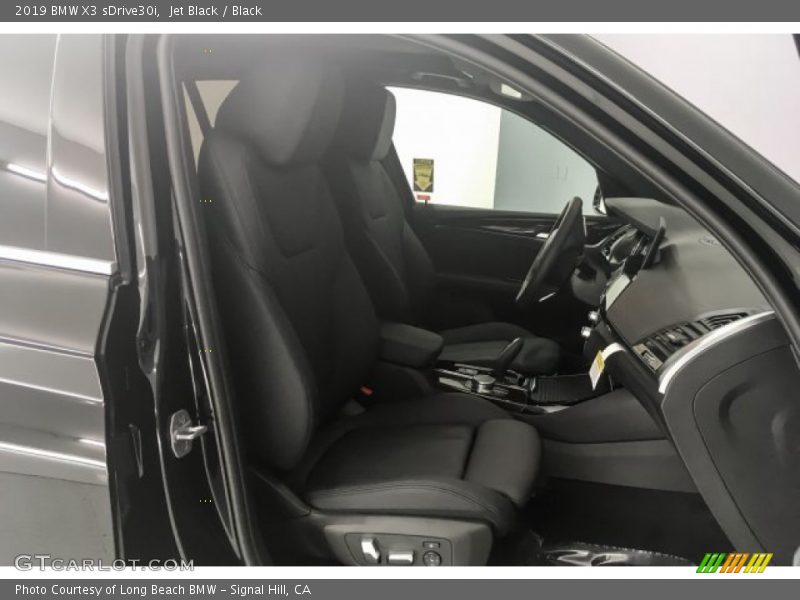 Jet Black / Black 2019 BMW X3 sDrive30i