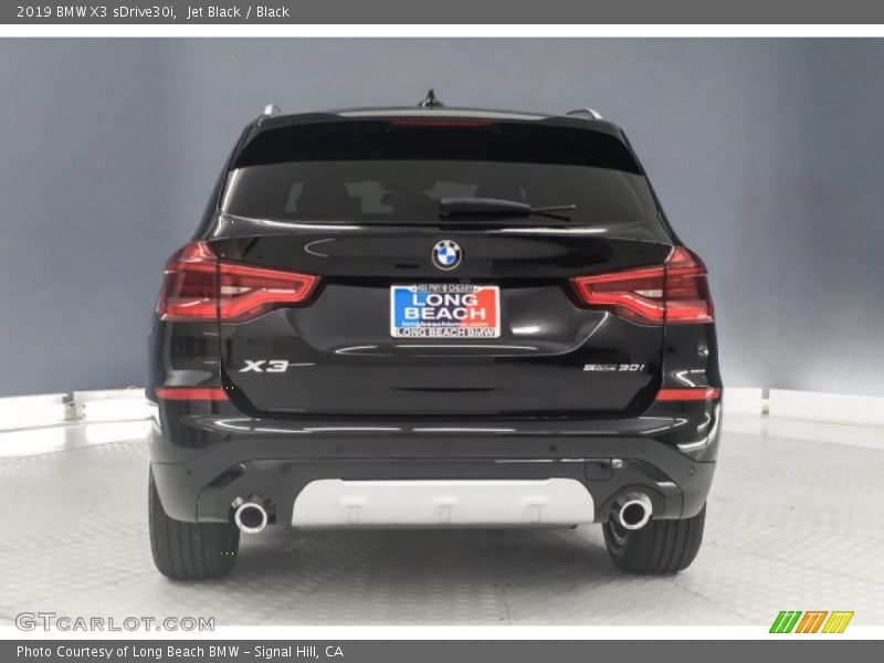 Jet Black / Black 2019 BMW X3 sDrive30i