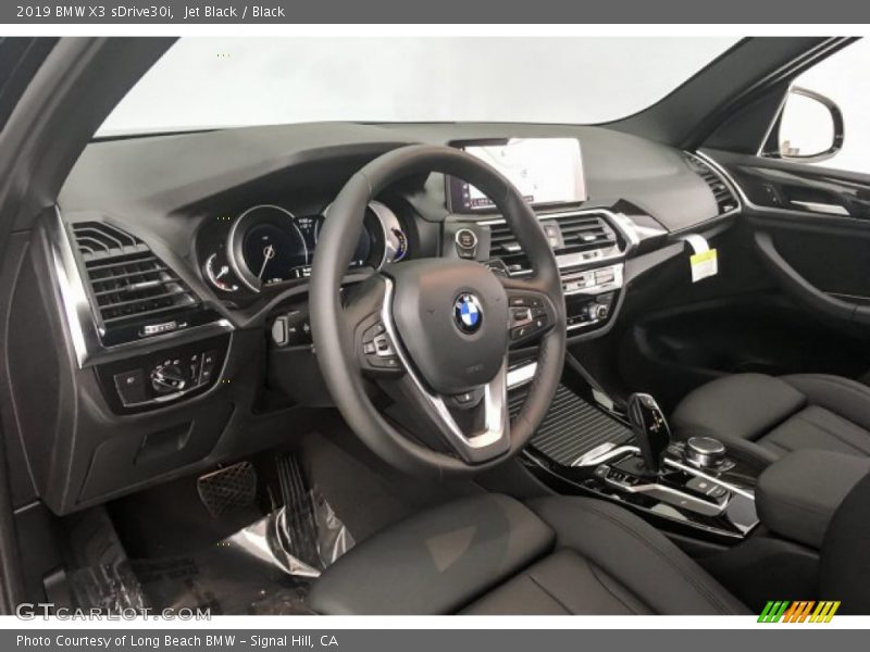 Jet Black / Black 2019 BMW X3 sDrive30i