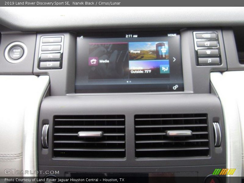 Narvik Black / Cirrus/Lunar 2019 Land Rover Discovery Sport SE