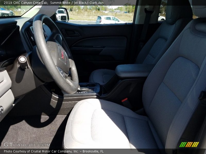 Summit White / Jet Black/­Dark Ash 2019 GMC Canyon Crew Cab