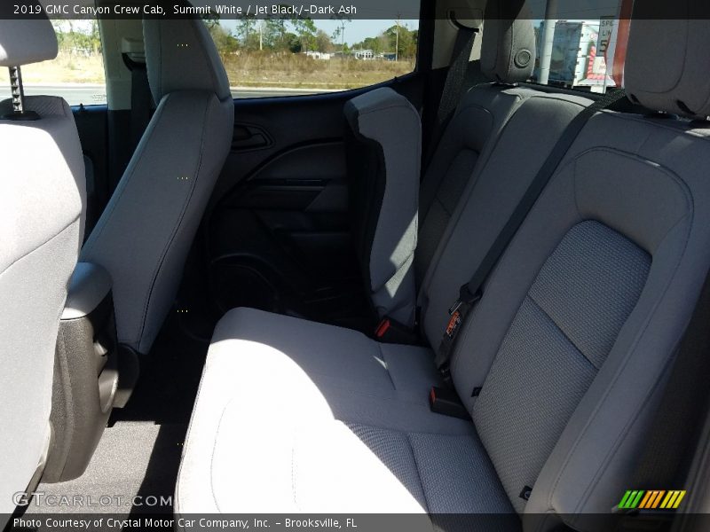 Summit White / Jet Black/­Dark Ash 2019 GMC Canyon Crew Cab