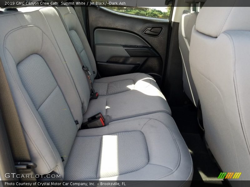 Summit White / Jet Black/­Dark Ash 2019 GMC Canyon Crew Cab