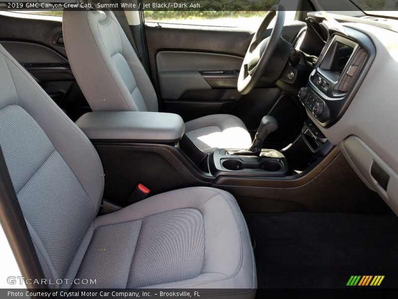 Summit White / Jet Black/­Dark Ash 2019 GMC Canyon Crew Cab