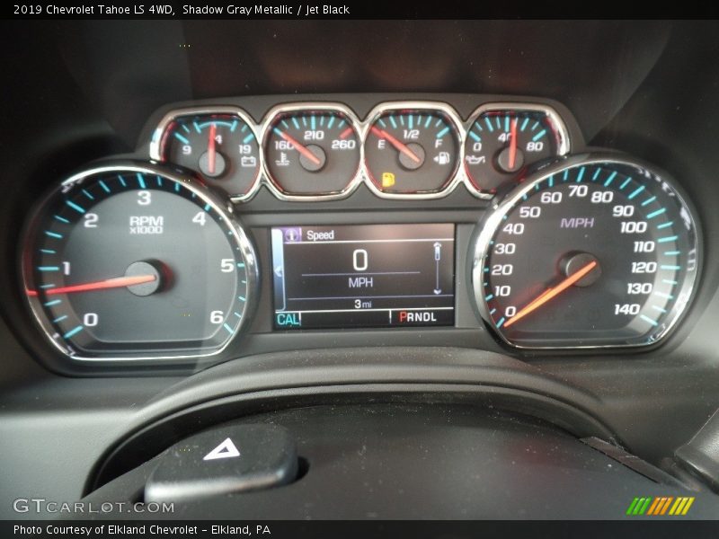 Shadow Gray Metallic / Jet Black 2019 Chevrolet Tahoe LS 4WD