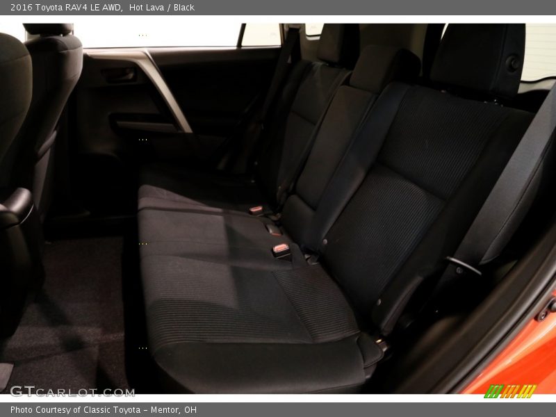 Hot Lava / Black 2016 Toyota RAV4 LE AWD