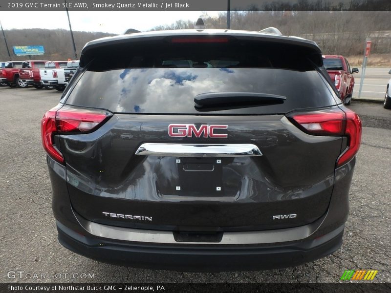 Smokey Quartz Metallic / Jet Black 2019 GMC Terrain SLE AWD