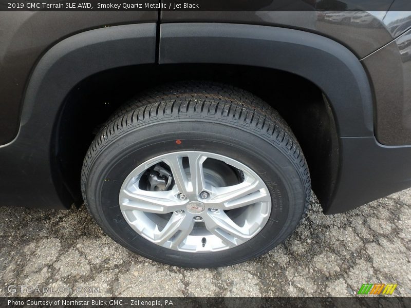 Smokey Quartz Metallic / Jet Black 2019 GMC Terrain SLE AWD