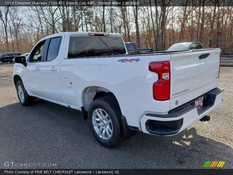 Summit White / Jet Black 2019 Chevrolet Silverado 1500 RST Double Cab 4WD