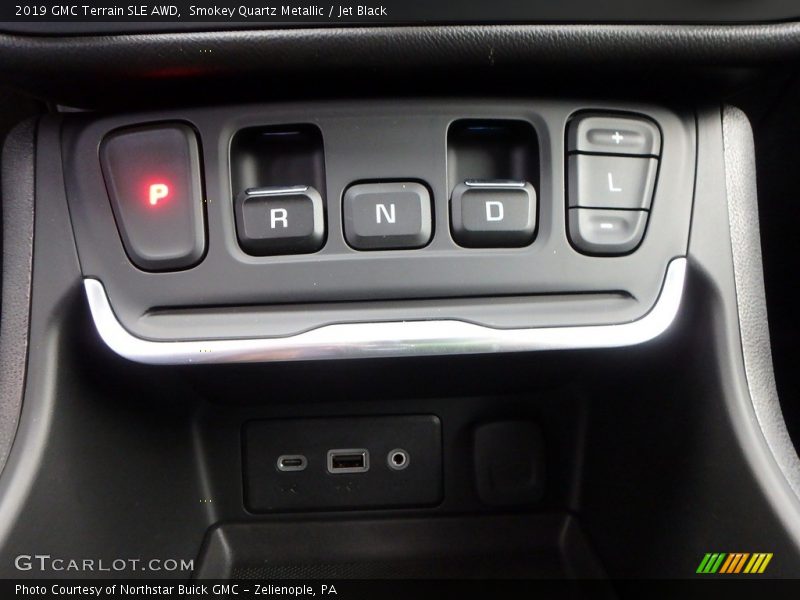 Smokey Quartz Metallic / Jet Black 2019 GMC Terrain SLE AWD
