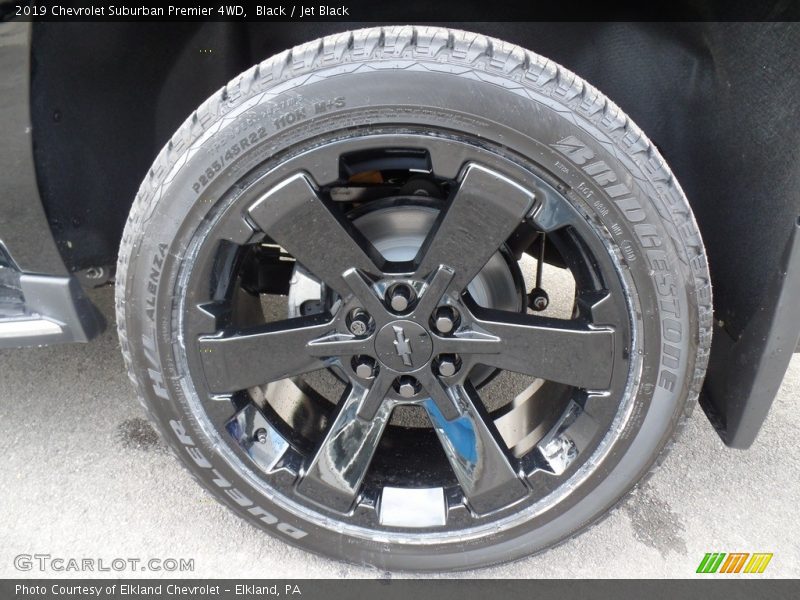 Black / Jet Black 2019 Chevrolet Suburban Premier 4WD