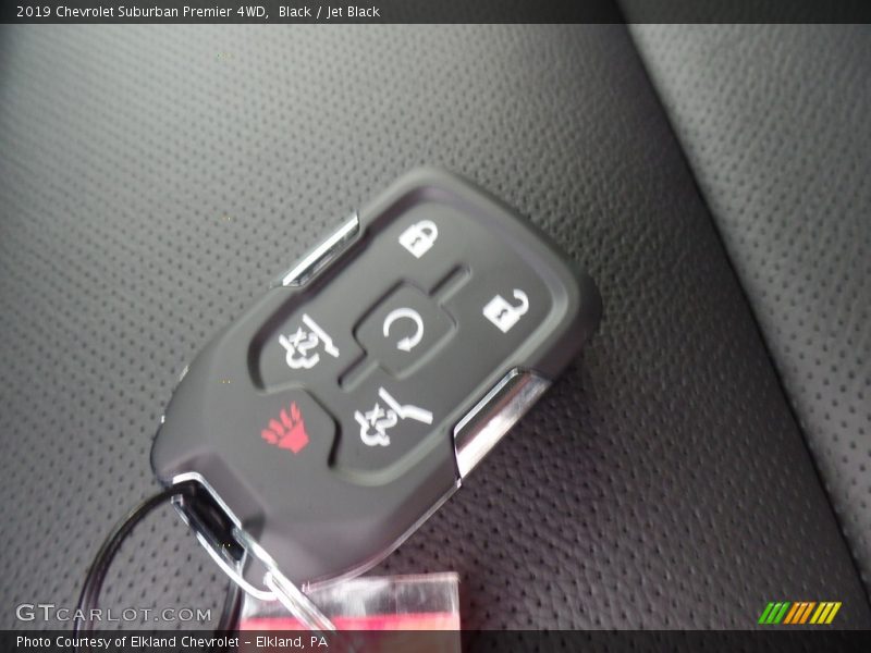 Black / Jet Black 2019 Chevrolet Suburban Premier 4WD