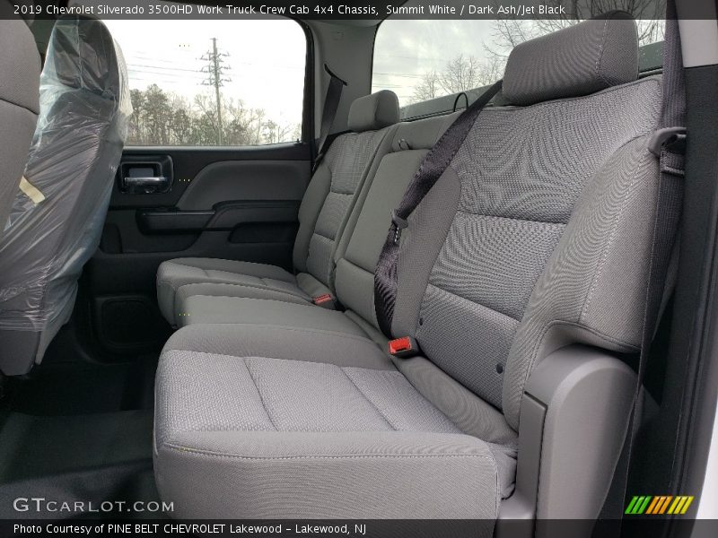 Summit White / Dark Ash/Jet Black 2019 Chevrolet Silverado 3500HD Work Truck Crew Cab 4x4 Chassis