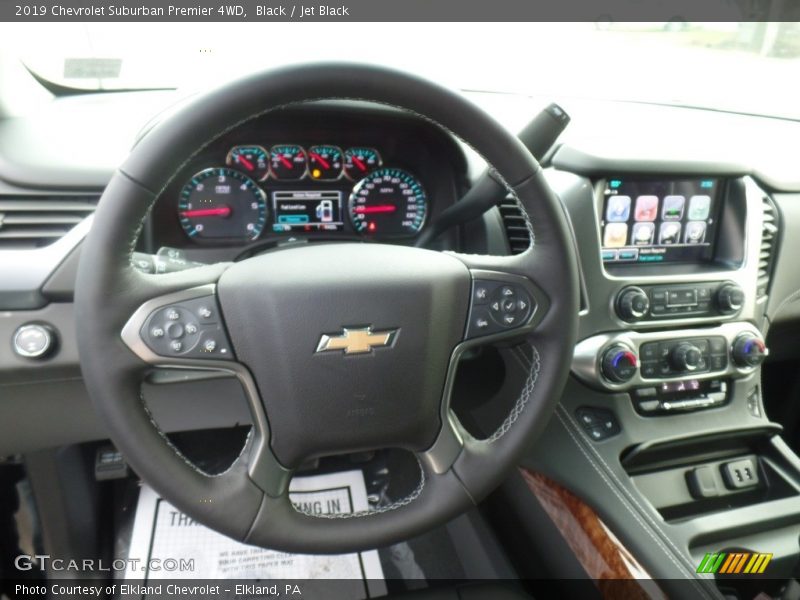 Black / Jet Black 2019 Chevrolet Suburban Premier 4WD
