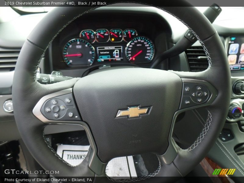 Black / Jet Black 2019 Chevrolet Suburban Premier 4WD