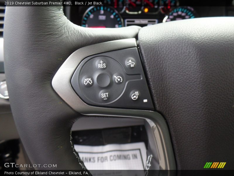Black / Jet Black 2019 Chevrolet Suburban Premier 4WD