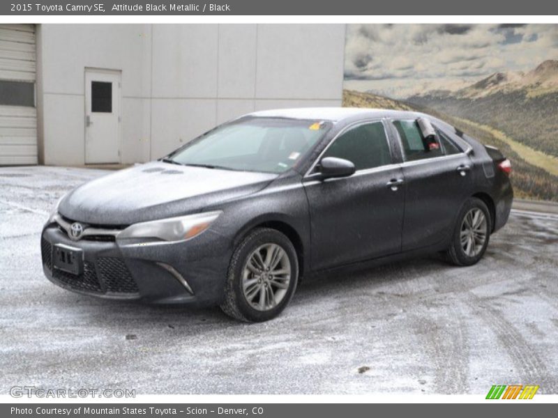Attitude Black Metallic / Black 2015 Toyota Camry SE