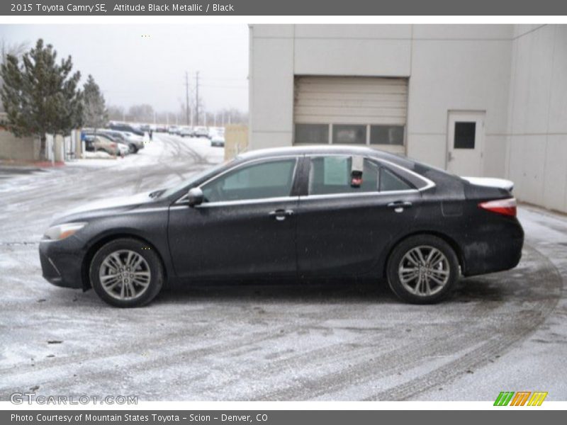Attitude Black Metallic / Black 2015 Toyota Camry SE