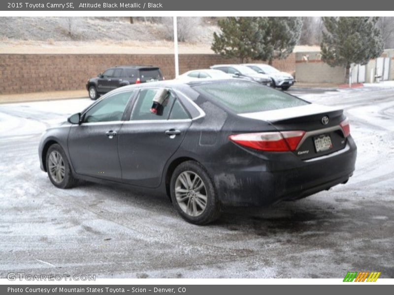 Attitude Black Metallic / Black 2015 Toyota Camry SE