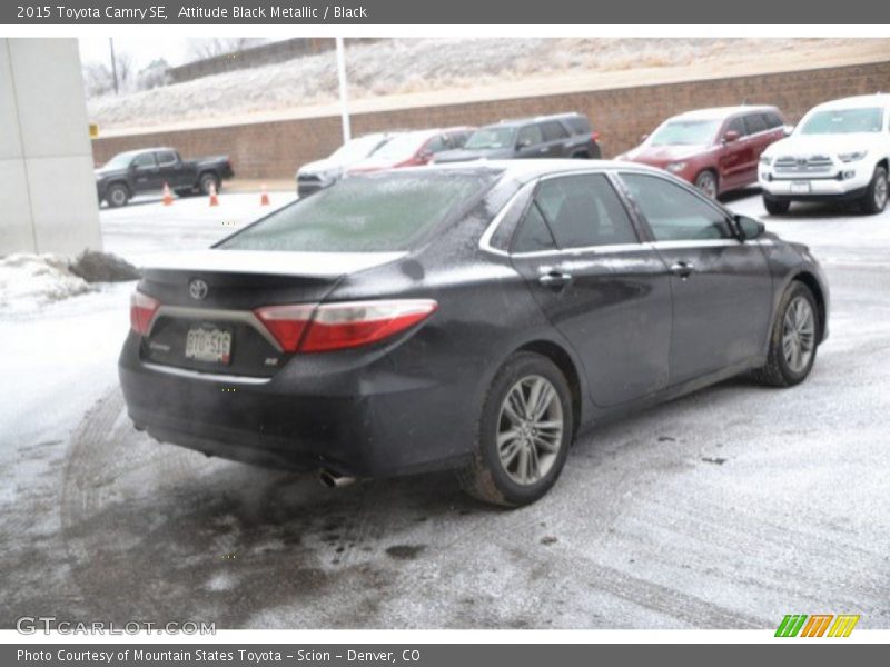 Attitude Black Metallic / Black 2015 Toyota Camry SE