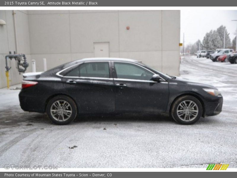 Attitude Black Metallic / Black 2015 Toyota Camry SE