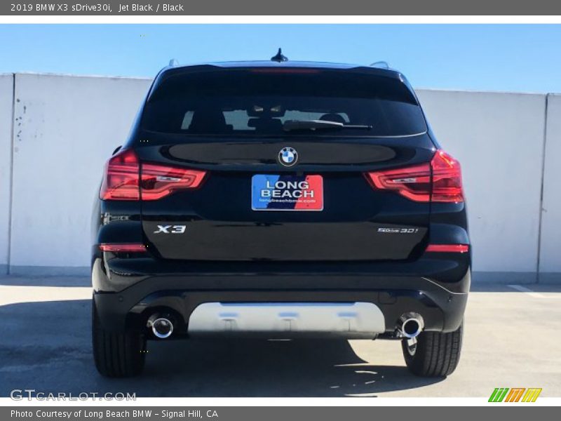 Jet Black / Black 2019 BMW X3 sDrive30i