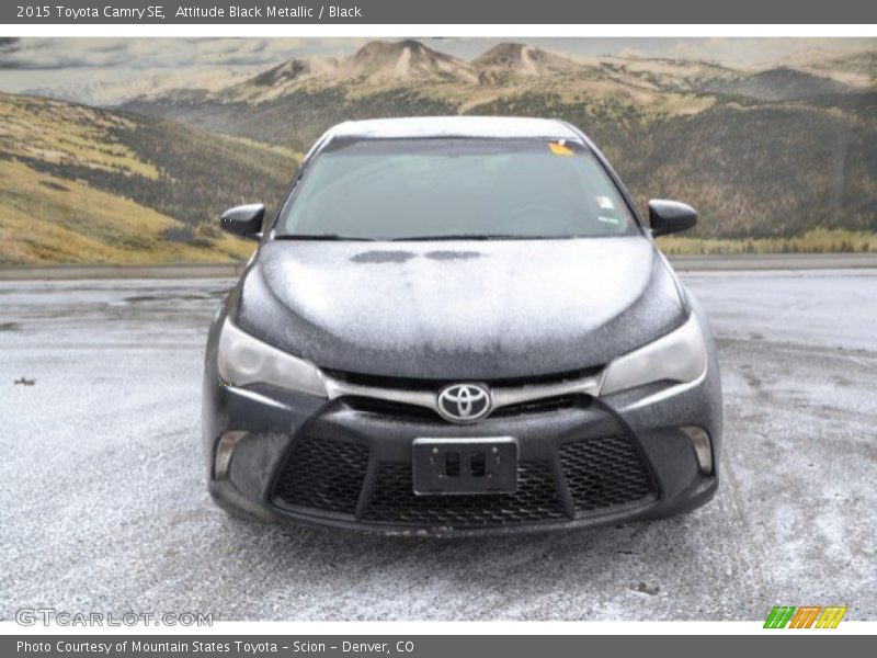 Attitude Black Metallic / Black 2015 Toyota Camry SE
