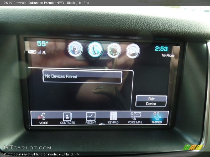 Black / Jet Black 2019 Chevrolet Suburban Premier 4WD