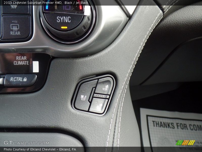 Black / Jet Black 2019 Chevrolet Suburban Premier 4WD